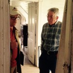 Inside The J. Sidna Allen Home is Mark Clark ~ HPS with the President of the Carroll County Historical Society Mr. Ed Stanley